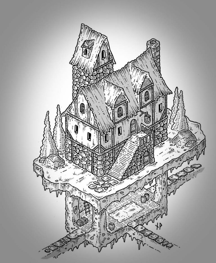 Bild zum Beitrag: Paths Peculiar – Dungeons als Kunstwerk