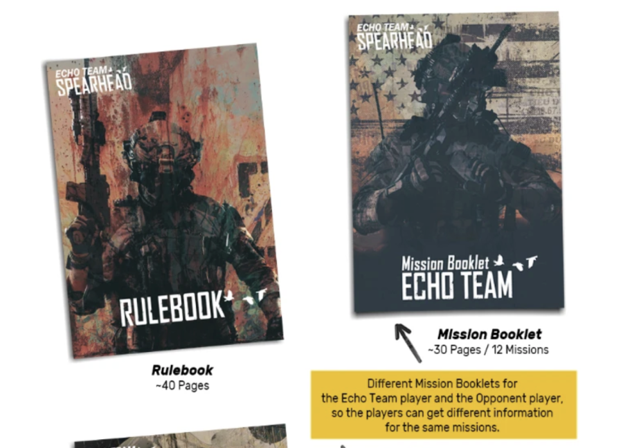 Spannend: Getrennt Missionsbücher für die Teams sorgen für unterschiedliche Informationsstände