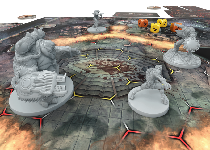 Dreimal Doom Arena-Carnage-Action: Wer mehr Blut vergießt, gewinnt!