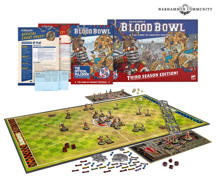Neue Spielmaterialien – wie Zustandsmarker – sollen das Blood Bowl Match übersichtlicher machen