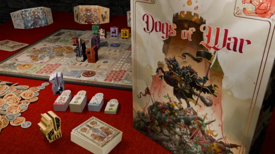 Bild zum Beitrag: Kein Wargame, sondern Euro-Perle: Dogs of War ist zurück