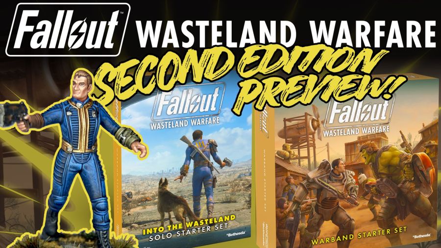 Zwei Starterboxen zum Auftakt der zweiten Wasteland Warfare Edition ...