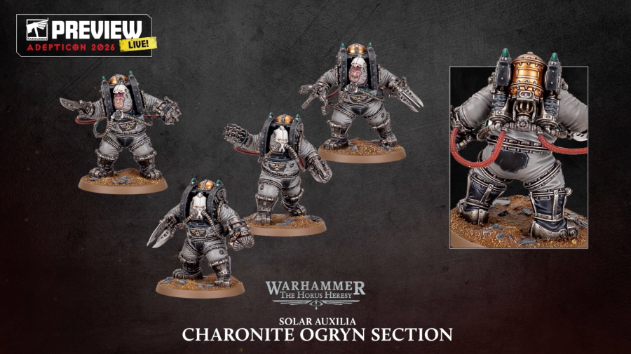 Urige Ogryns ziehen dagegen bei Horus Heresy ein …