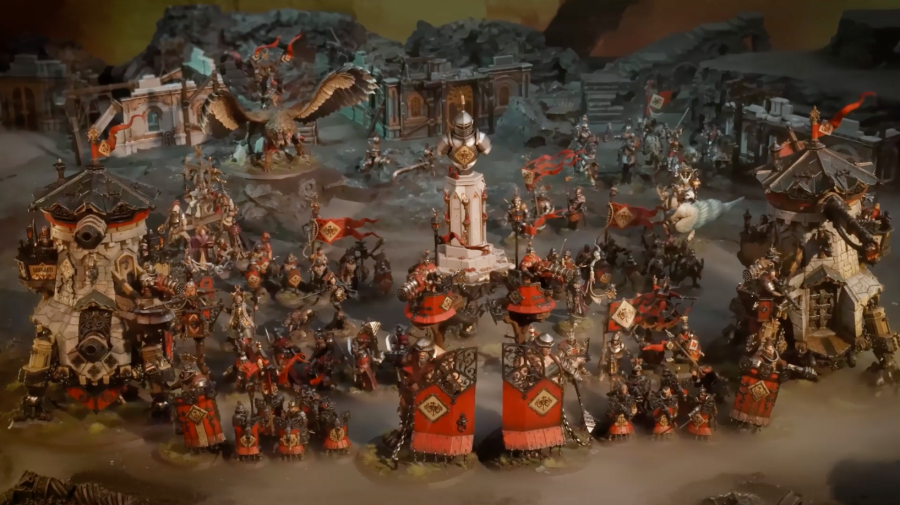 … und AOS bekommt wirlich tolle Miniaturen und Modelle spendiert …