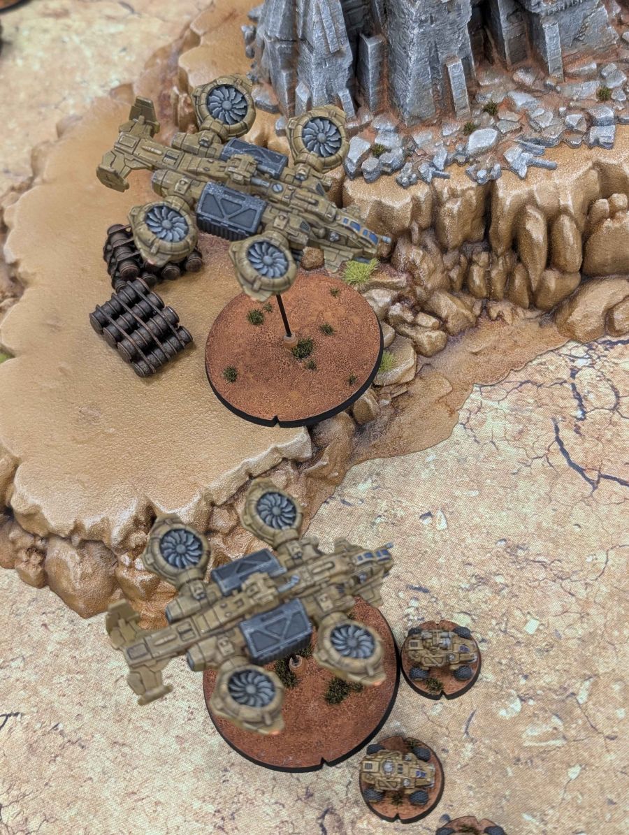 ... in den intensiven Oasis Gefechten.