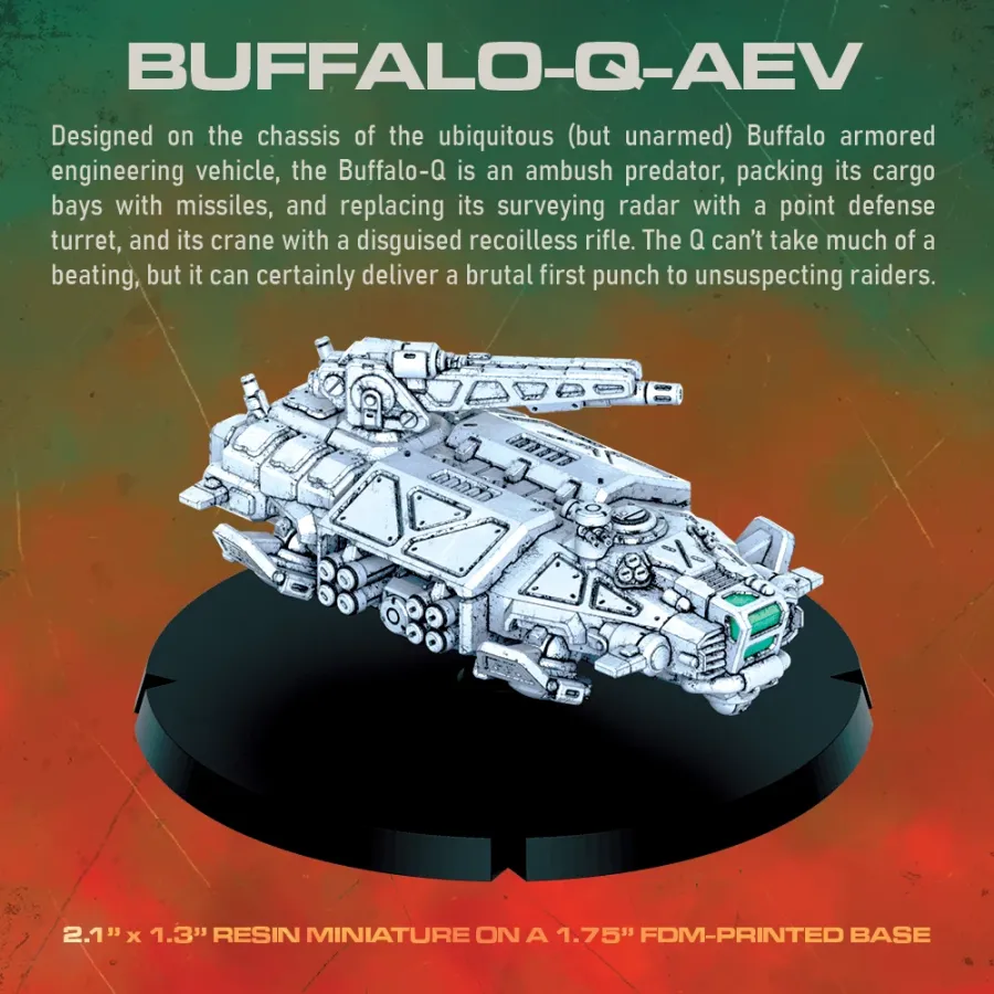 Frühe Follower erhalten den Buffalo-Q für umme.