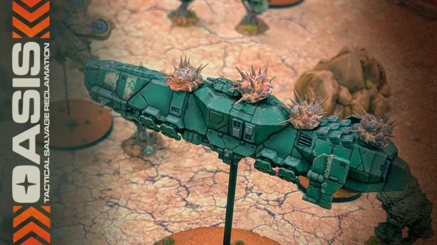 ... und Kanonenrohre die zu (schönen) Schadensmarkern führen …