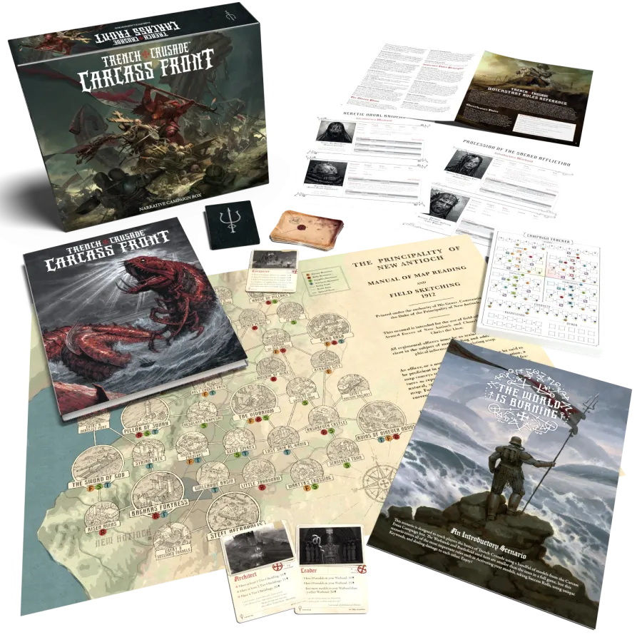 Trench Crusade: Carcass Front: Umfangreiches Zusatzmaterial
