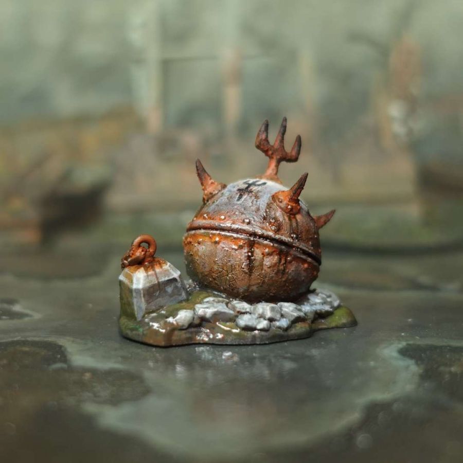 Trench Crusade: Carcass Front: Explosives Gelände das nur bedingt als Deckung geeignet ist