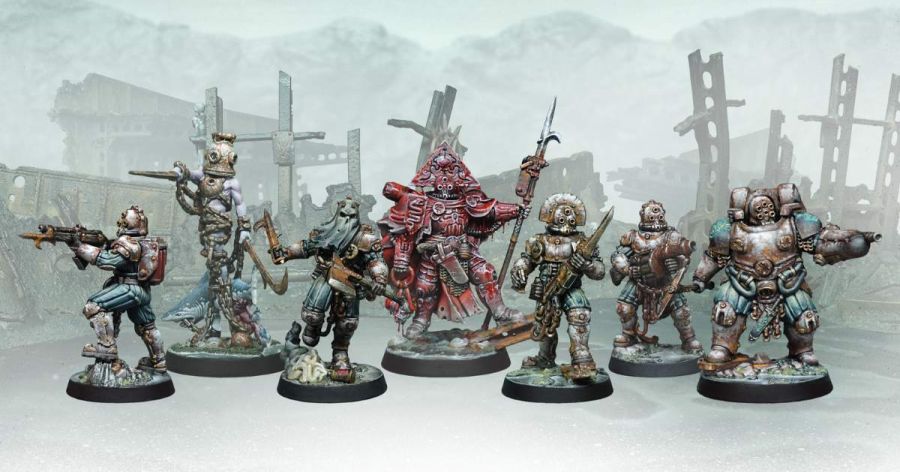 The Trench Crusade: Carcass Front: Die Warband der Heretic Naval Raiders