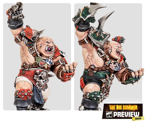 Bloodbowl: Oger bzw. Morg 'N Thorg mit Bauoptionen