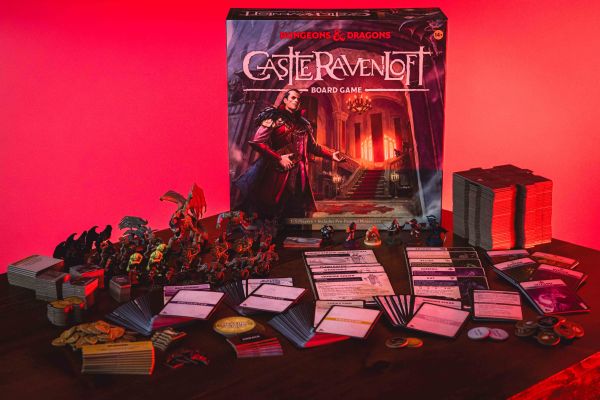 Eine Menge Material in der Ravenloft Box …