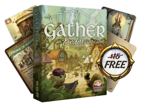 Ein Extraspiel als Kickstarter-Extra: Everdell Gather