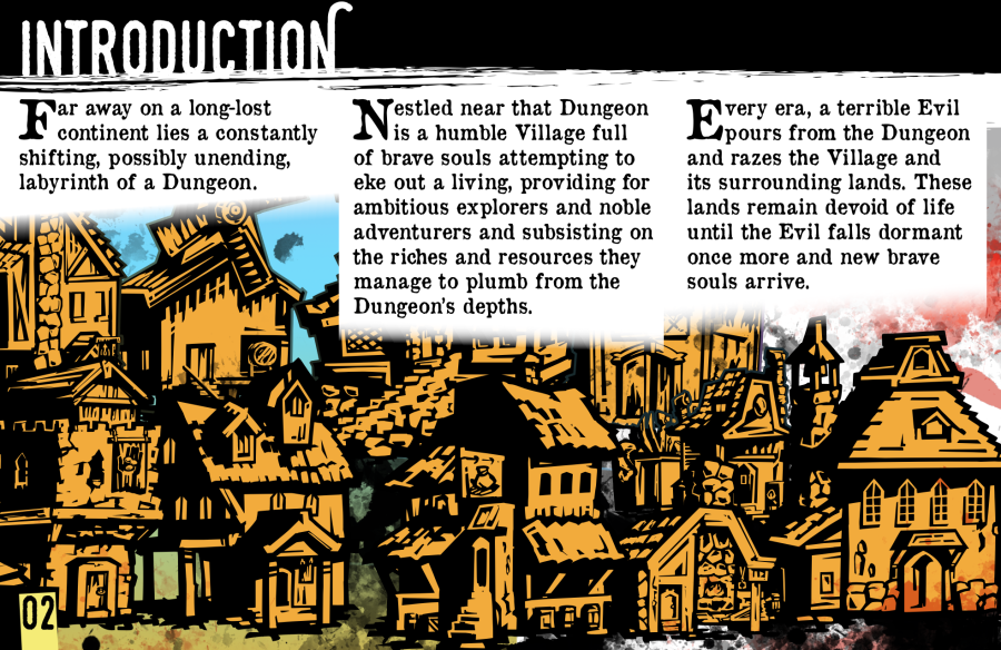 Einführung in das Schicksal eines Dorfes, das mit einem endlosen Verlies verbunden ist