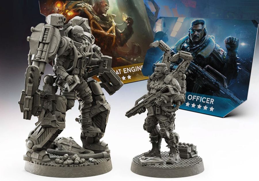 ... ein Officer und Combat Engineer (ebenfalls sehr ansprechend), ...