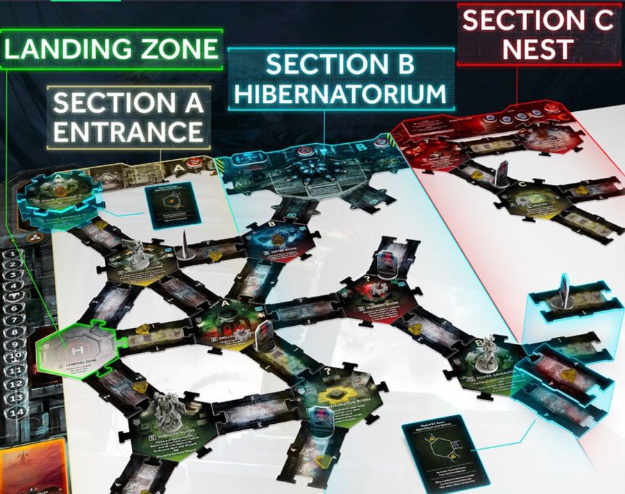 ... sowie einige weitere Marines stehen zur Auswahl und eine atmosphärische Basis zu erkunden...