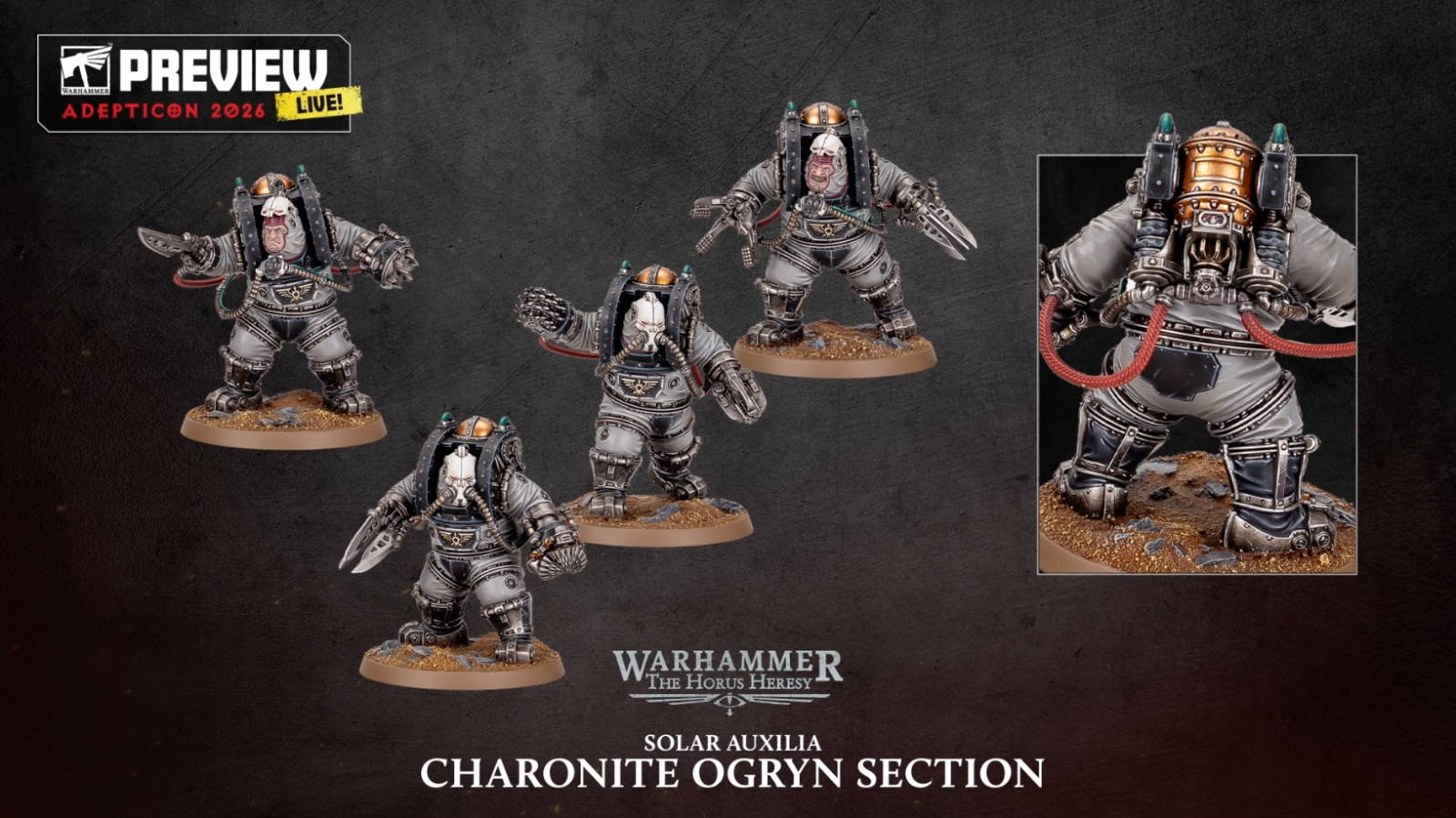 Urige Ogryns ziehen dagegen bei Horus Heresy ein …