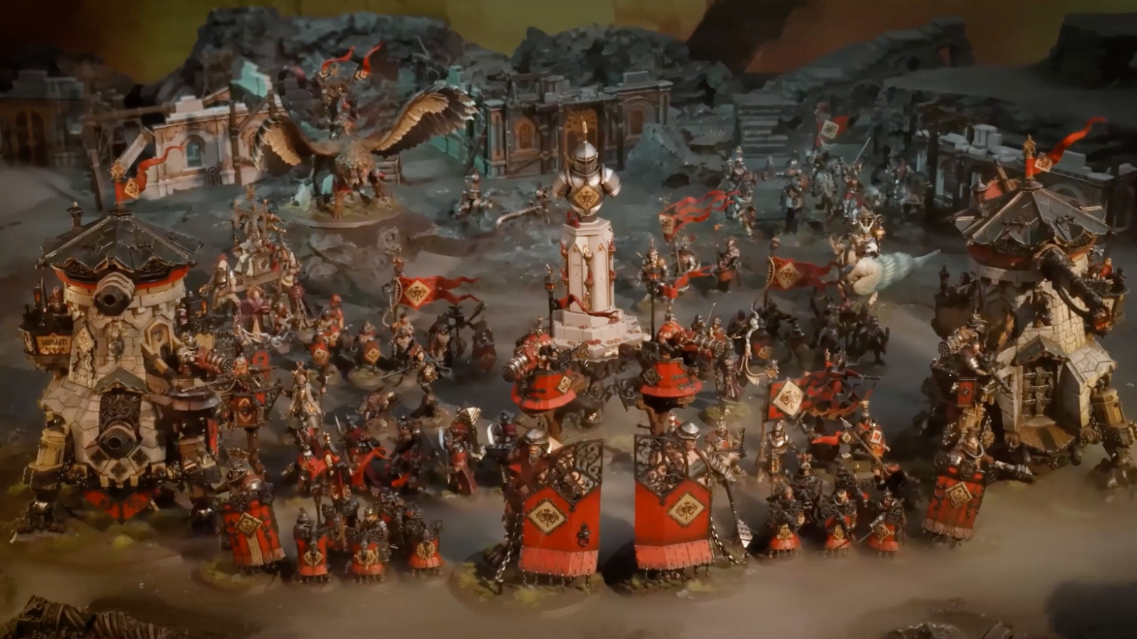 … und AOS bekommt wirlich tolle Miniaturen und Modelle spendiert …