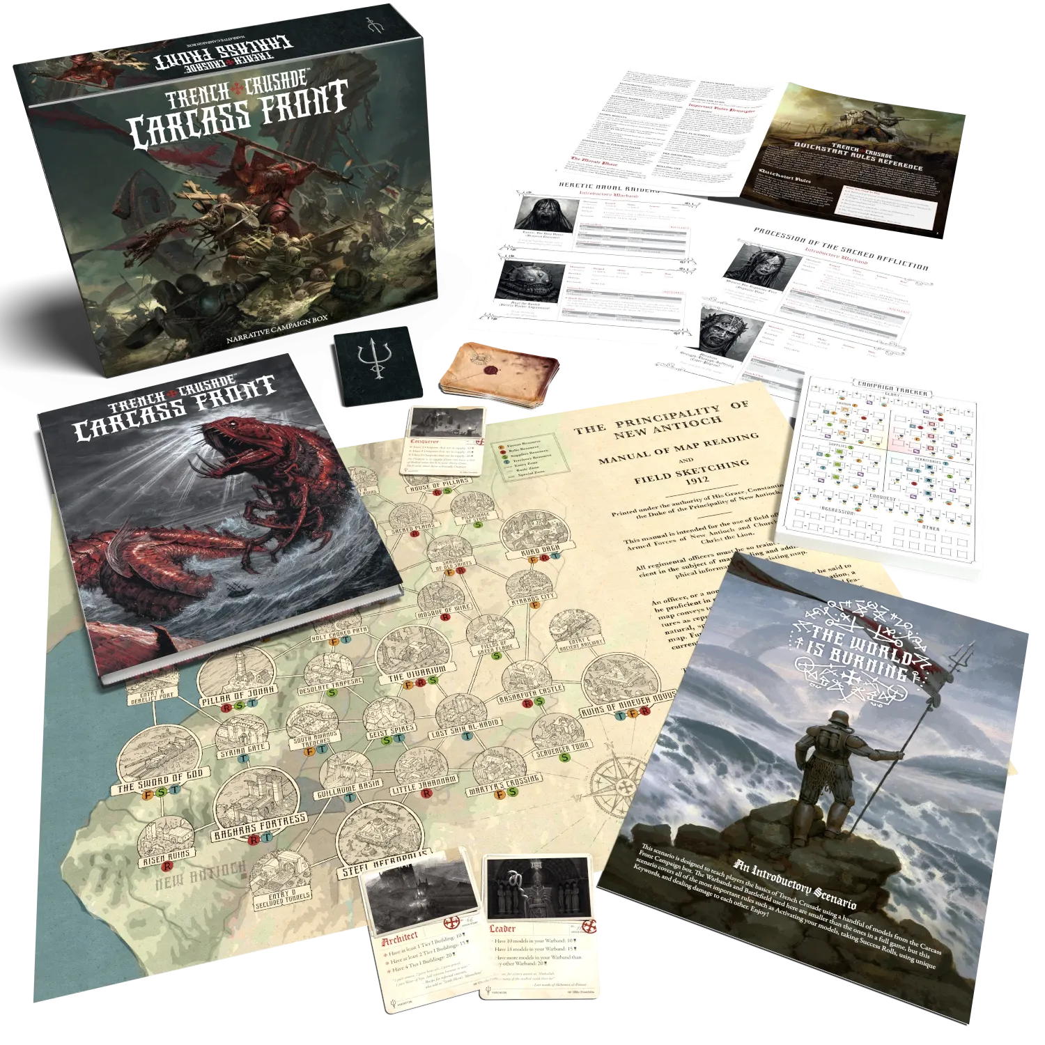 Trench Crusade: Carcass Front: Umfangreiches Zusatzmaterial