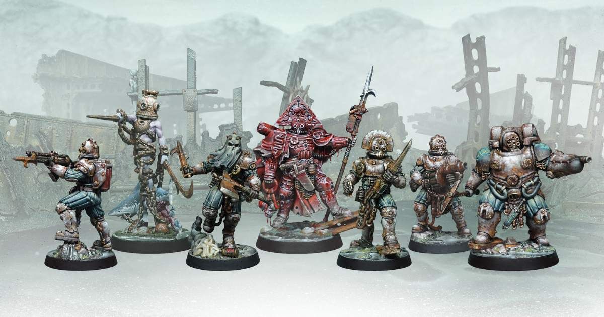 The Trench Crusade: Carcass Front: Die Warband der Heretic Naval Raiders