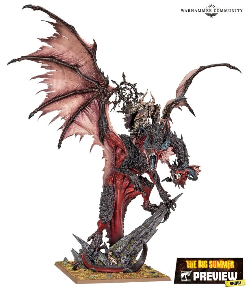Warhammer The Old World: …  Hexer auf Chaosdrachen
