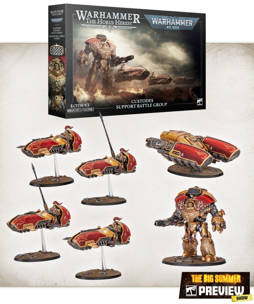 Horus Heresy: Neue Custodes Modelle