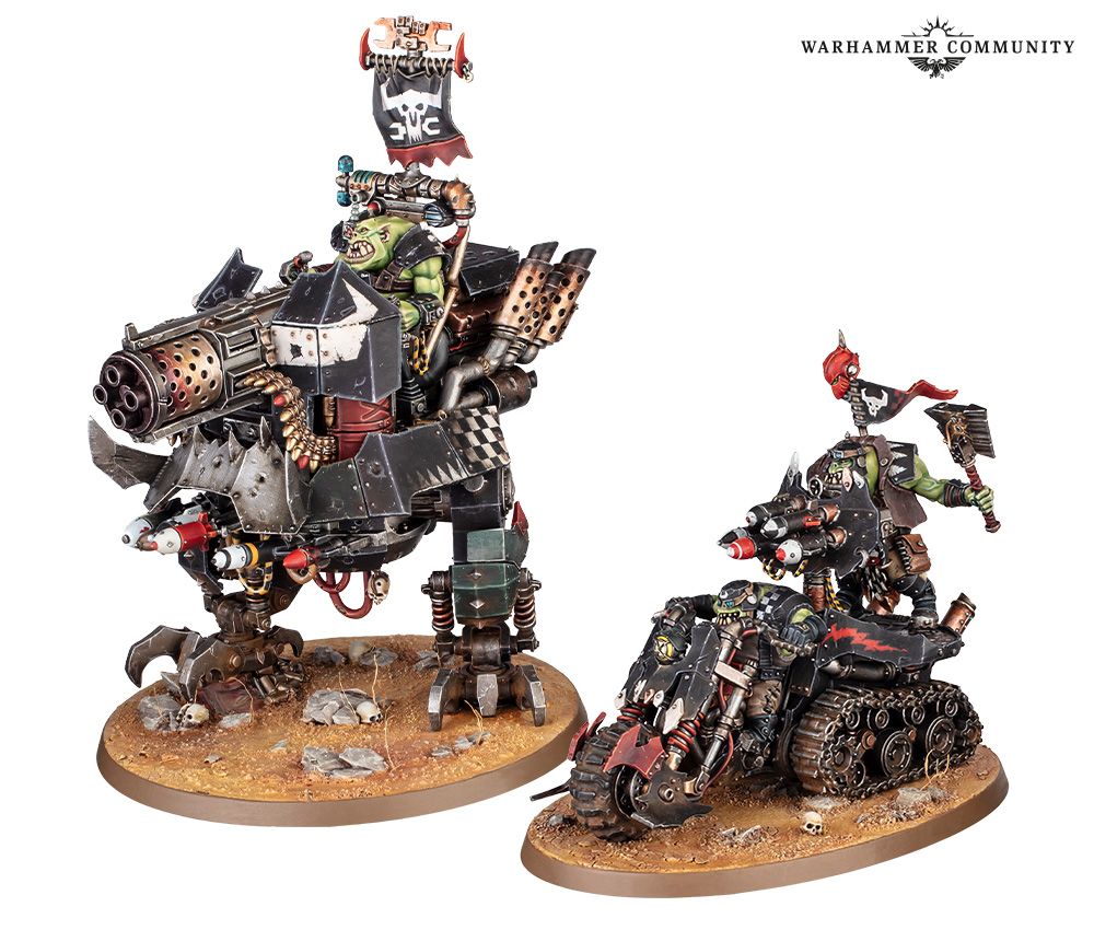 Warhammer 40.000: Modelle und Codec für Orks