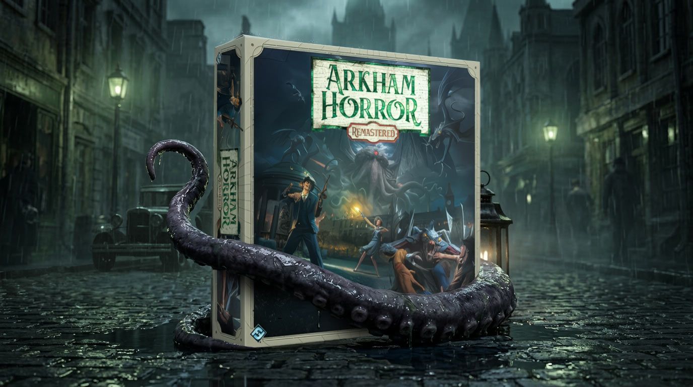Bild zum Beitrag: Der Tresor ist geöffnet: Arkham Horror 2. Edition kehrt als Remastered Edition zurück