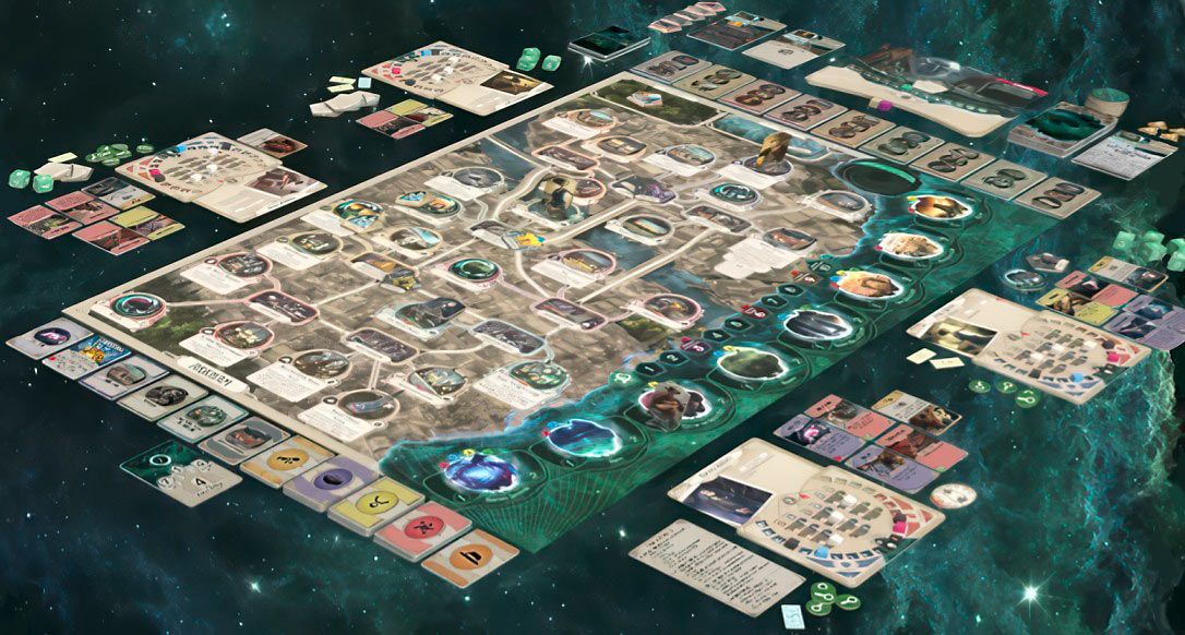 Arkham Horror: Das Brettspiel Remastered: Überarbeitetes Artwork und gleichbleibende Materialien-Power …