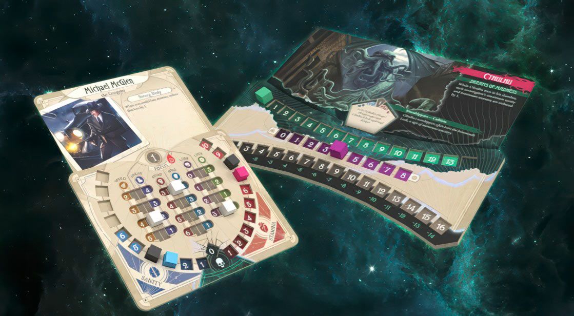 Arkham Horror: Das Brettspiel Remastered: Neue Dashboards für besseren Spielfluss und Übersicht