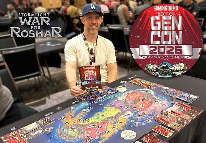 Stormlight: War for Roshar mit preisgekröntem Prototypen auf der Gen Con
