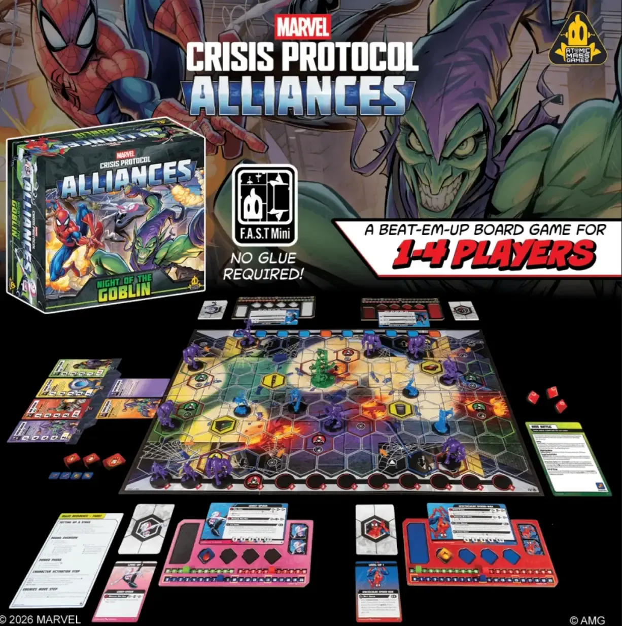 Viel Material in der MCPA-Schachtel .