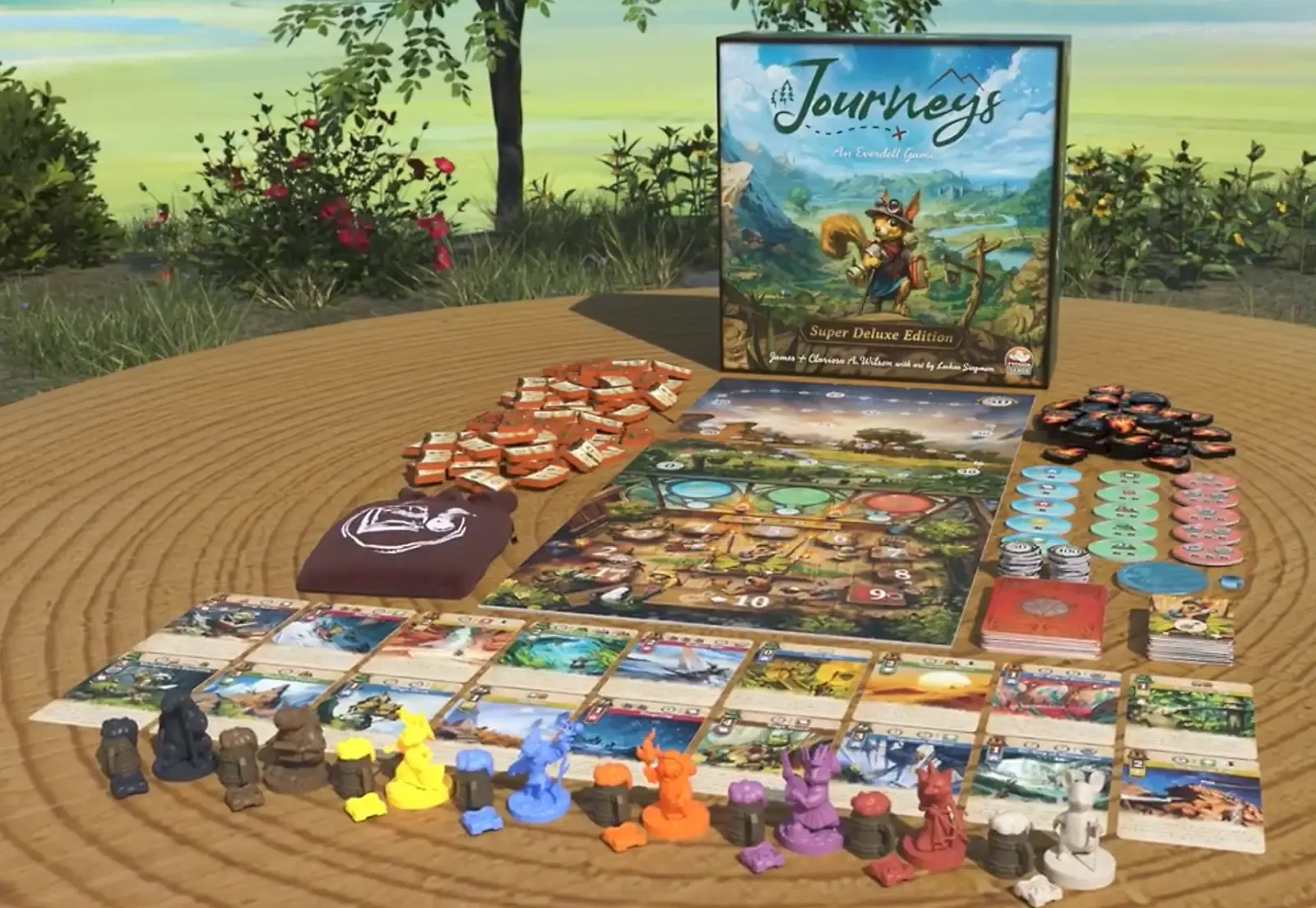Everdell Journeys: Vertraut und doch neu mit viel Material und Gameplay