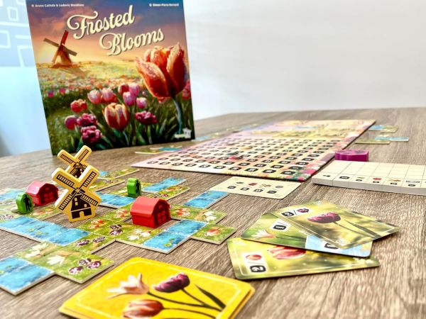 Frosted Blooms Brettspiel Material
